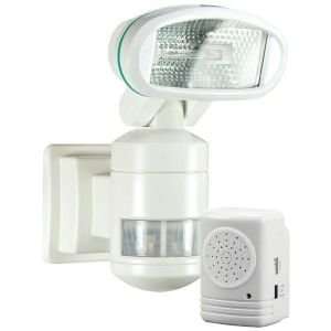   NW300WH HALOGEN MOTION TRACKING LIGHT WITH ALARM: Electronics