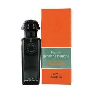  EAU DE GENTIANE BLANCHE by Hermes EAU DE COLOGNE SPRAY 1.7 