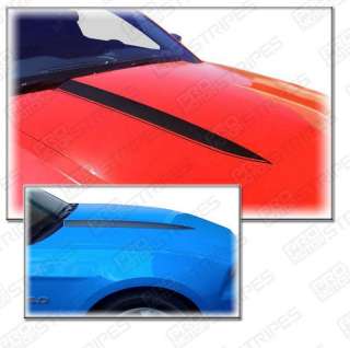 Ford Mustang Hood Spear 2010 2011 Pair Stripes Decals  