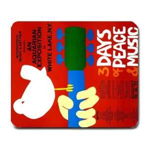 poster woodstock Mousepad Mouse Pad Mouse Mat: Office 