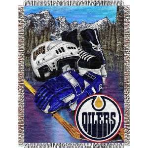  Edmonton Oilers Ice Advantage Blanket/Throw (48x60 