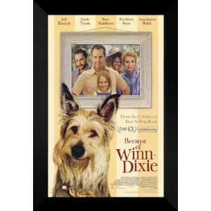 Because of Winn Dixie 27x40 FRAMED Movie Poster   B