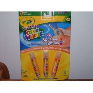    Crayola Mess Free Color Wonder Sprayer Refills: Toys & Games