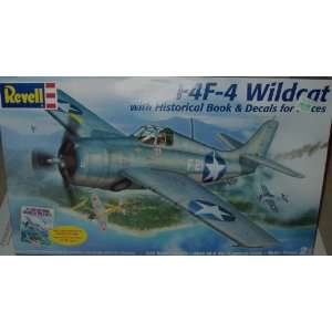  Revell F4F 4 WILDCAT WWII Navy Fighter 1/32 w/ Historical 