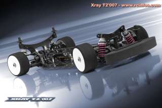 XRAY T2007 Touring Sedan Novak 3.5R Velocity speed system futaba 