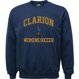  Clarion Golden Eagles Navy Youth Womens Soccer Arch 