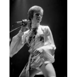  David Bowie Performing on Stage at the Dome Theatre Brighton, Ziggy 