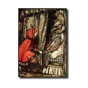  Little Red Riding Hood Giclee Print: Home & Kitchen