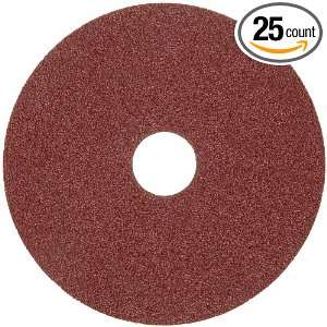 Merit Resin Abrasive Disc, Fiber Backing, Aluminum Oxide, 7/8 Arbor 