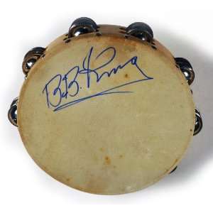  B.B. King Autographed Tambourine 