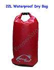 New 22L Red Inflatable Waterproof Dry Sack
