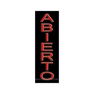  Abierto Open Neon Sign 24 x 8: Home Improvement