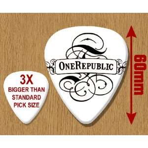  One Republic BIG Guitar Pick: Musical Instruments