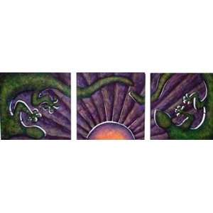  Lizard Framed Wall Decor