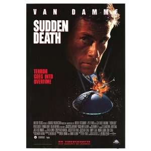  Sudden Death Movie Poster, 27 x 39.5 (1995): Home 