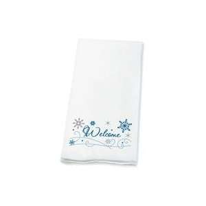  Decorative Paper Hand Towels   Welcome Snowflakes Health 