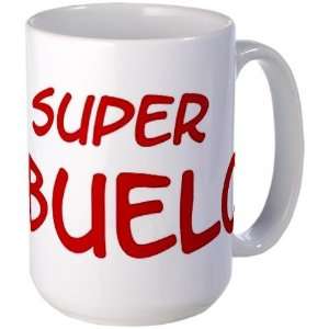  Super Abuelo Family Large Mug by  Everything 