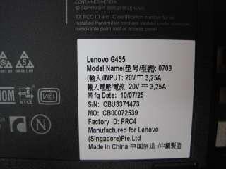 Lenovo G455 motherboard base  