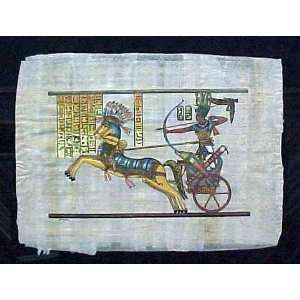  Papyrus Pharaoh Riding WAR Cart 