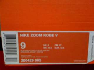 Back to home page    See More Details about  Nike Air Zoom Kobe V 