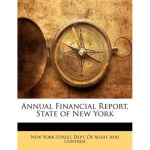 NEW Annual Financial Report, State of New York  