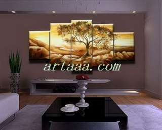 abstract art oil painting Tree open wealth modern landscape Home Decor 