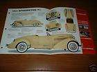1935 auburn speedster 851 original imp brochure 35 28 location 