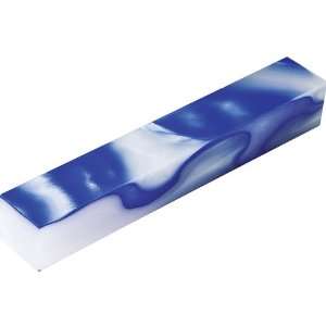  Blue Swirl Acrylic Acetate Pen Blank: Home Improvement