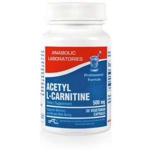  ACETYL L CARNITINE 500MG 30 CAPS