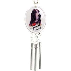  I Love My Basset Mini Wind Chime Patio, Lawn & Garden