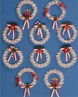 HOLIDAY WREATHS Quilling kit #268 NEW  