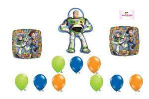 Buzz Lightyear Toy Story 3 Woody Party Birthday Set Lot Mylar Foil 