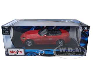 HONDA S2000 RED 1:18 DIECAST MODEL CAR  