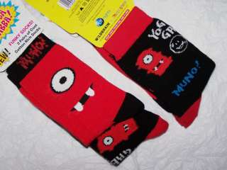 YO GABBA GABBA~MUNO~SOCKS YOU PICK SIZE U GET 2 PAIR  