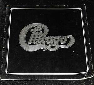 Chicago World Tour 1976 concert program [with poster]  