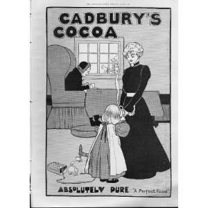  Perfect Food CadburyS Cocoa Antique Advertisment 1900 
