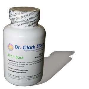  Birch Bark, 500mg, 100 capsules: Health & Personal Care