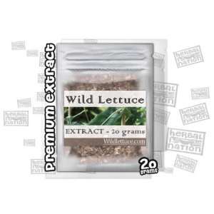   EXTRACT   Thanks to Dr. Oz for featuring Wild Lettuce Extract on his