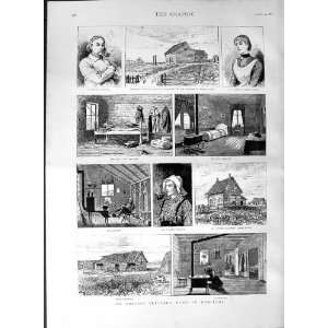  1887 English Settlers Home Manitoba HarrisonS Ranche 