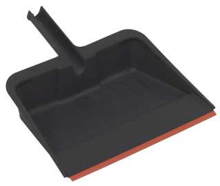Harper Brush Works Inc 480 12 in Black Plastic Dust Pan 098991004800 