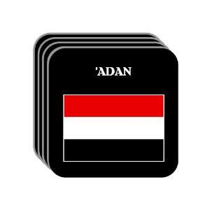  Yemen   ADAN Set of 4 Mini Mousepad Coasters 