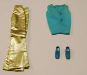 MOD Barbies #3354 GLOWIN GOLD COMPLETE  1972  EXCELLENT MINTY  