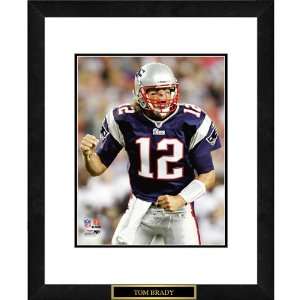  Tom Brady Framed Double Matted NFL Products Print: Kitchen 