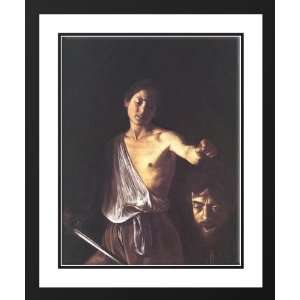 Caravaggio 20x23 Framed and Double Matted David Sports 