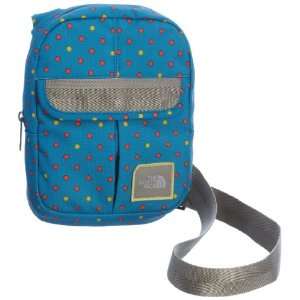  North Face Caraway Bag for Women Baja Blue Polka Dot 