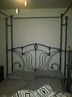 VINTAGE FULL SIZE CHERRY WOOD BED   HEADBOARD AND FOOTBOARD  