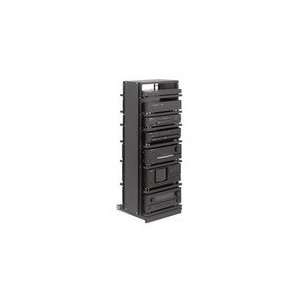    Out / Swivel Audio Video Equipment Rack   17 Spaces Inc. 3 Shelves