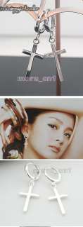 Korean Drama TV MY GIRL Lee Jun Ki Gi Cross Earrings  