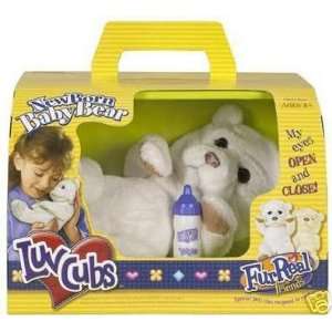    Fur Real Friends Luv Cubs Newborn Baby Polar Bear: Toys & Games
