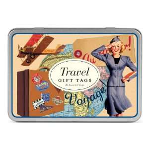  Cavallini Gift Tags Travel, 36 Assorted Gift Tags